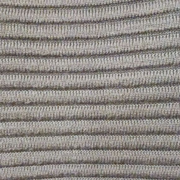 Topshop army green ribbed knit tank top size 10 - Picture 5 of 15